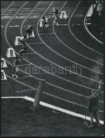 cca 1972 Zsigri Oszkár (1933-?) hagyatékából 2 db feliratozott, vintage fotóművészeti alkotás, 24x18...