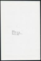 cca 1970 Gyulavári József és Kaiser Ottó 1-1 db jelzett fotóművészeti alkotása, 18x24 cm és 15,5x23 ...