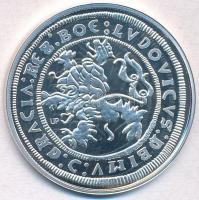 DN "Történelmi féltallérok utánveretben - Joachimsthaler féltallér" Ag emlékérem tanúsítvá...