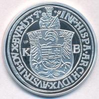 DN "Történelmi féltallérok utánveretben - I. Ferdinánd féltallérja 1554" Ag emlékérem tanú...