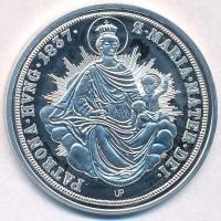 DN "Történelmi féltallérok utánveretben - V. Ferdinánd féltallérja 1837" Ag emlékérem tanú...