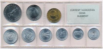 1981. 2f-10Ft (10xklf) érmés forgalmi sor fóliatokban T:1 Adamo FO14
