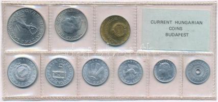 1976. 2f-10Ft (10xklf) érmés forgalmi sor fóliatokban T:1 kis patina Adamo FO9