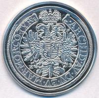 DN "Történelmi féltallérok utánveretben - I. Lipót féltallérja 1662" Ag emlékérem tanúsítv...