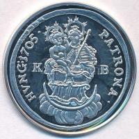 DN "Történelmi féltallérok utánveretben - II. Rákóczi Ferenc féltallérja 1705" Ag emlékérem tanúsítvánnyal (10,37g/0.999/35mm) T:PP