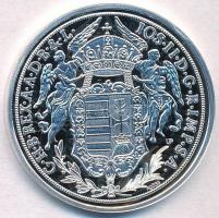 DN "Történelmi féltallérok utánveretben - II. József féltallérja 1786" Ag emlékérem tanúsí...