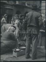 cca 1950 Matheisel József (1908-1961) rozsnyóbányai fotóművész 3 db vintage alkotása, jelzés nélkül,...