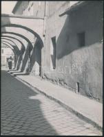 cca 1950 Matheisel József (1908-1961) rozsnyóbányai fotóművész 3 db vintage alkotása, jelzés nélkül,...