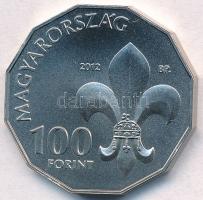 2012. 100Ft Cu-Ni "100 éves a Magyar Cserkészszövetség" T:BU