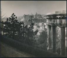 cca 1940 Haár Ferenc (1908-1997) hagyatékából 2 db vintage budapesti fotó, az egyik pecséttel jelzet...