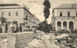 Kastel Novi, Castelnuovo; utcakép / street view