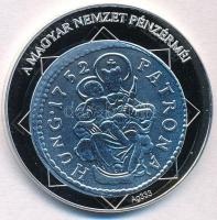 DN "A magyar nemzet pénzérméi - Az utolsó magyar ezüst dénár 1740-1780" Ag emlékérem tanús...