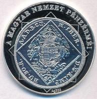 DN "A magyar nemzet pénzérméi - Egységes verdejelek bevezetése 1740-1780." Ag emlékérem ta...