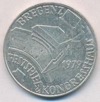 Ausztria 1979. 100Sch Ag Bécsi Nemzetközi Központ T:1-,2 kis ph. Austria 1979. 100 Schilling Ag Vienna International Center C:AU,XF small edge error Krause KM#2944