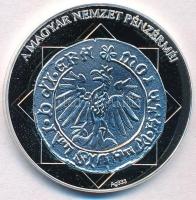 DN "A magyar nemzet pénzérméi - A címer elemei először együtt egy vereten 1440-1444" Ag em...