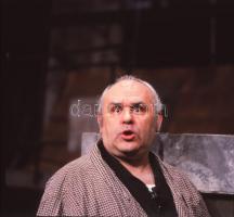 cca 1986 Hofi Gézáról készült 6 db vintage diapozitív felvétel, 6x7 cm