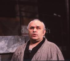 cca 1986 Hofi Gézáról készült 6 db vintage diapozitív felvétel, 6x7 cm