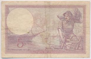 Franciaország 1933. 5Fr T:III,III-
France 1933. 5 Francs C:F,VG
Krause 72