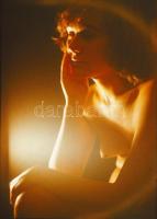 cca 1973 Szolidan erotikus felvételek tétele, 13 db vintage diapozitív kép, 24x36 mm