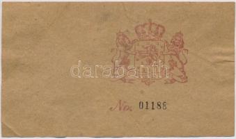 Holland Kelet-India / Medan 1899. 100$ "Tobacco Deli-Medan" sorszámozott szükségpénz T:III...