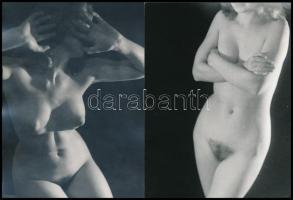 cca 1968 Czakó László (?-?) pécsi fotóművész 13 db vintage fotóművészeti alkotása, pecséttel jelzett...