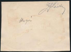 cca 1920-1930 Ungvár, vívók csoportképe, fotó, hátulján feliratozva, 7,5×10 cm