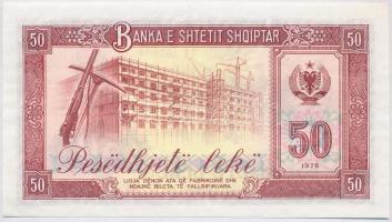 Albánia 1976. 50L T:I,I-
Albania 1976. 50 Leke C:UNC,AU
Krause 45