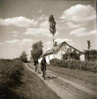 cca 1970 Kecskemét környéki tanyák, 13 db vintage negatív Dezső Pál (?-?) kecskeméti fotóművész hagy...