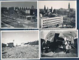 cca 1970 Kecskemét feliratú dobozban, 44 db vintage fotó Vincze János (1922-1998) hagyatékából, a ké...