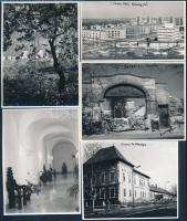 cca 1970 Kecskemét feliratú dobozban, 44 db vintage fotó Vincze János (1922-1998) hagyatékából, a ké...