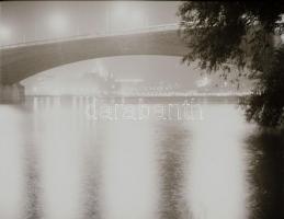 cca 1938 Budapesti városképek, 13 db szabadon felhasználható, vintage negatív (üveglemezek, filmek),...