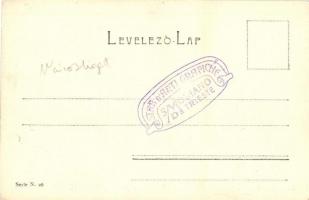 Budapest XIV. Városliget, Fővárosi pavilon, kávéház, Modiano Trieste (apró lyuk / small pinhole)