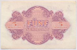 Ausztria / Szövetséges megszállás 1944. 5 Sch T:I,I-
Austria / Allied occupation 1944. 5 Schilling ...