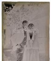 cca 1925 Vegyes üveglemez negatívok egy családi hagyatékból, 44 db szabadon felhasználható, vintage ...