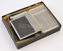 cca 1925 Vegyes üveglemez negatívok egy családi hagyatékból, 44 db szabadon felhasználható, vintage ...