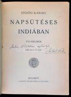 Erdősi Károly: Napsütéses Indiában. Úti emlékek. Budapest, (1929), Szent István-Társulat. Negyedik, ...