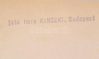 cca 1935 Kinszki Imre (1901-1945): Vasárnapi ebéd, pecséttel jelzett, vintage fotóművészeti alkotás,...