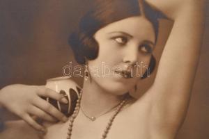 cca 1929 Demeter Károly (1892-1983) párizsi korszakában készült, jelzés nélküli vintage fotóművészet...