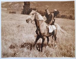 cca 1983 Menesdorfer Lajos (?-?) 2 db pecséttel jelzett, vintage fotóművészeti alkotása, 30x40 cm