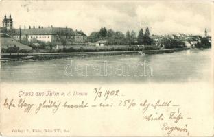 Tulln an der Donau, river bank (fa)