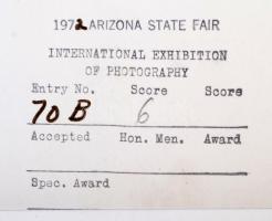 cca 1964 Medgyesi László (?-?) 2 db feliratozott vintage fotóművészeti alkotása, 40x30 cm és 38x24,5...