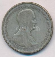 1930. 5P Ag "Horthy jobbra" T:2-,3 patina Adamo P8