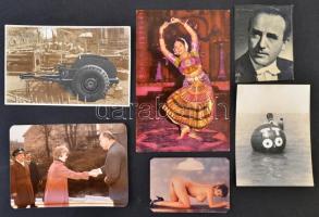 cca 1910-1980 Nagy vegyes fotótétel mindenféle témával, korból és méretben. Kb 50 db