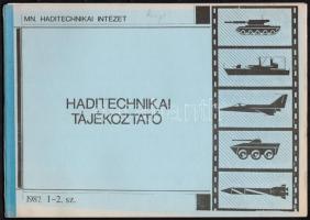 Haditechnikai tájékoztató 1986-87. 5. szám. 3 füzetben. Haditechnikai Könyvtár. Budapest, 1988, MN. ...