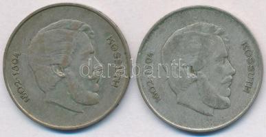 1947. 5Ft Ag "Kossuth" (2x) T:2,2- patina  Adamo F8.1