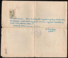 1946 Kossuth címeres tanítói oklevél + 1940 a Rádióújság oklevele