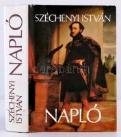 Széchéni István: Napló. Bp., 1982, Gondolat. 2. kiadás. Kiadói egészvászon-kötés, kiadói kissé szakadt papír védőborítóban.