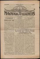 1936 a Magyar Villamos 19. évf. 7. lapszáma érdekes írásokkal