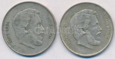 1947. 5Ft Ag "Kossuth" (2x) T:2,2- patina  Adamo F8.1