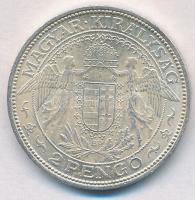 1938. 2P Ag "Madonna" T:1,1-
Adamo P7